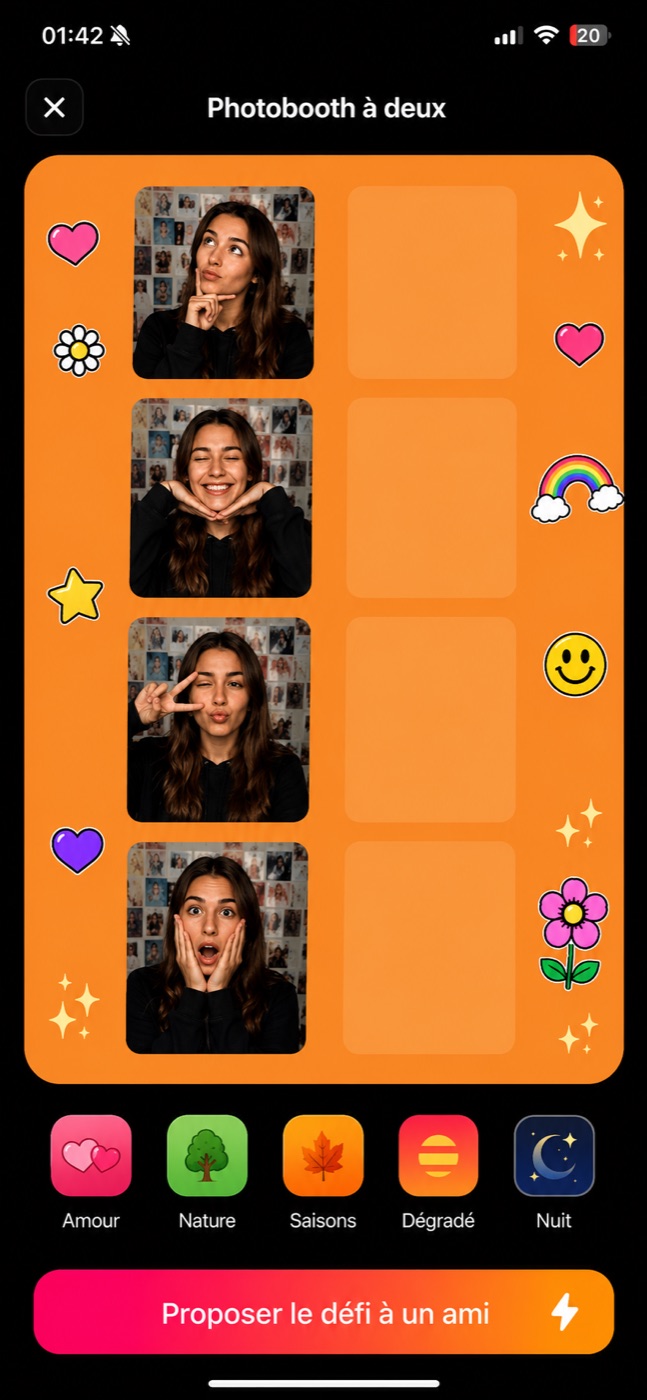 Photobooth à deux